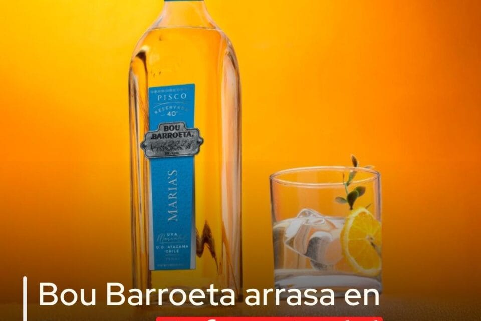 Bou Barroeta arrasa en Europa: Referente del pisco chileno triunfa en CINVE 2025